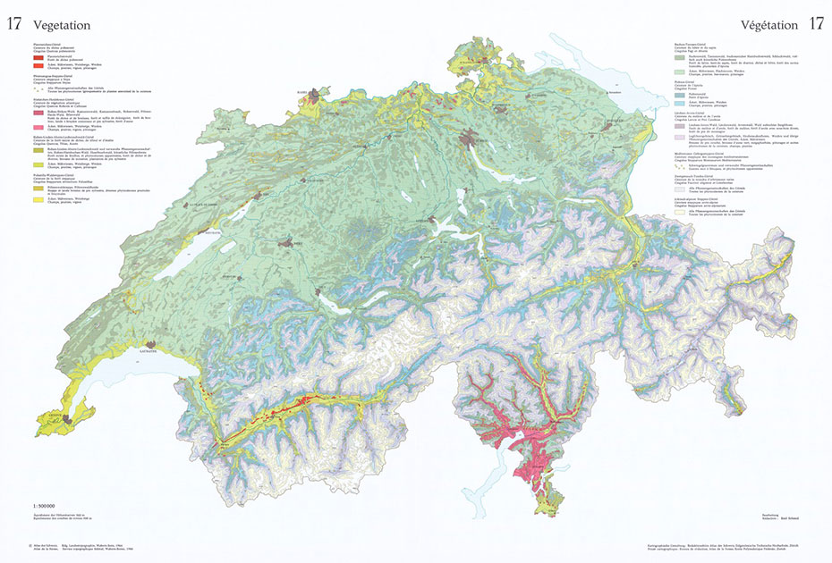 Atlas of Switzerland – print